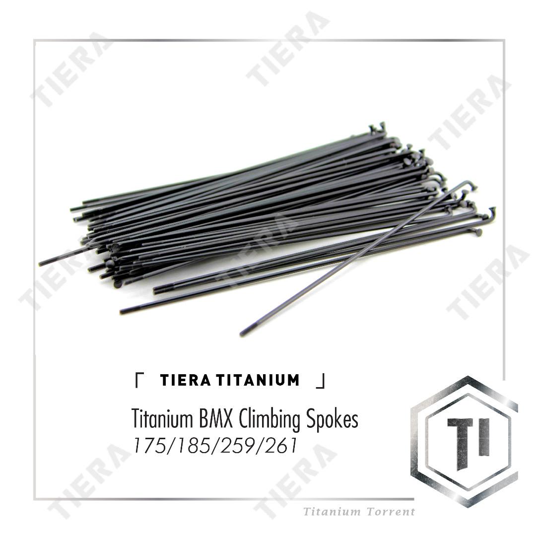 titanium bmx spokes