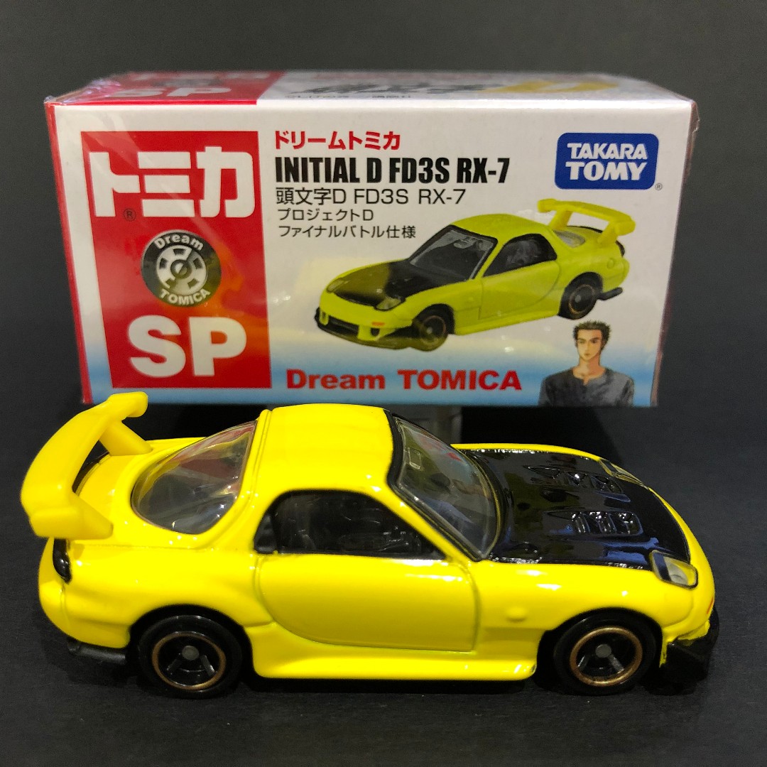 Tomica Initial D FD3S RX-7 (black), Hobbies  Toys, Toys  Games on  Carousell