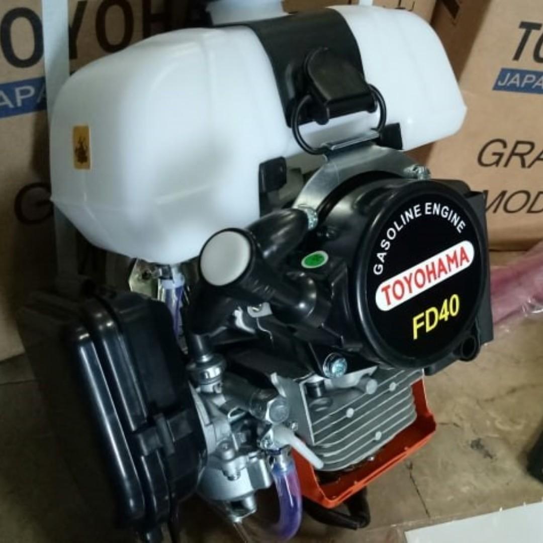 Toyohama Fd 40 Grass Cutter With Free Nylon Blade Home Furniture Home Tools And Accessories On Carousell