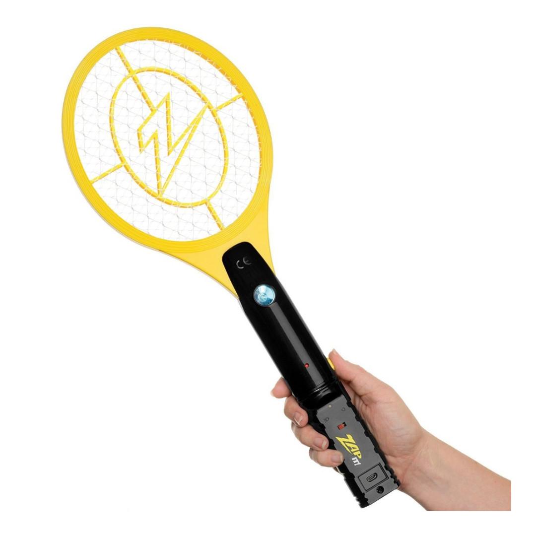 zap racket rechargeable bug zapper