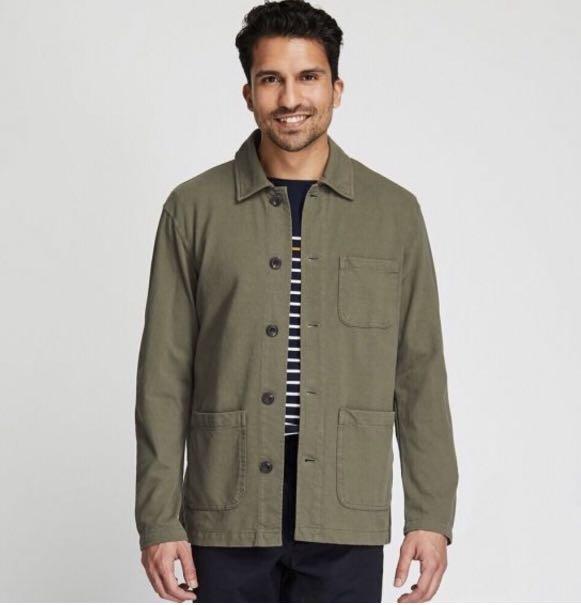 UNIQLO MEN WASHED JERSEY JACKET Men s Fashion Coats Jackets and