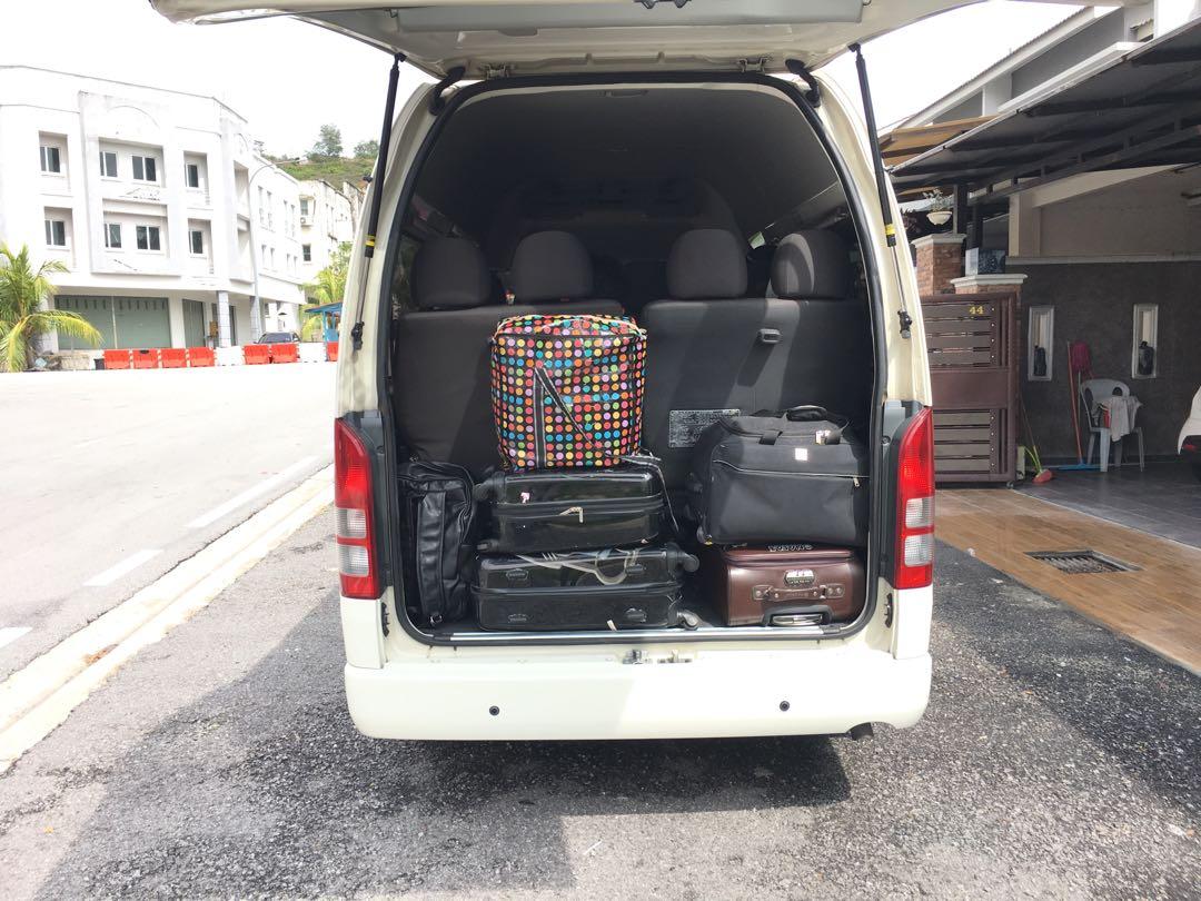 van rental / van sewa / airport van / van with driver / klia van, Cars