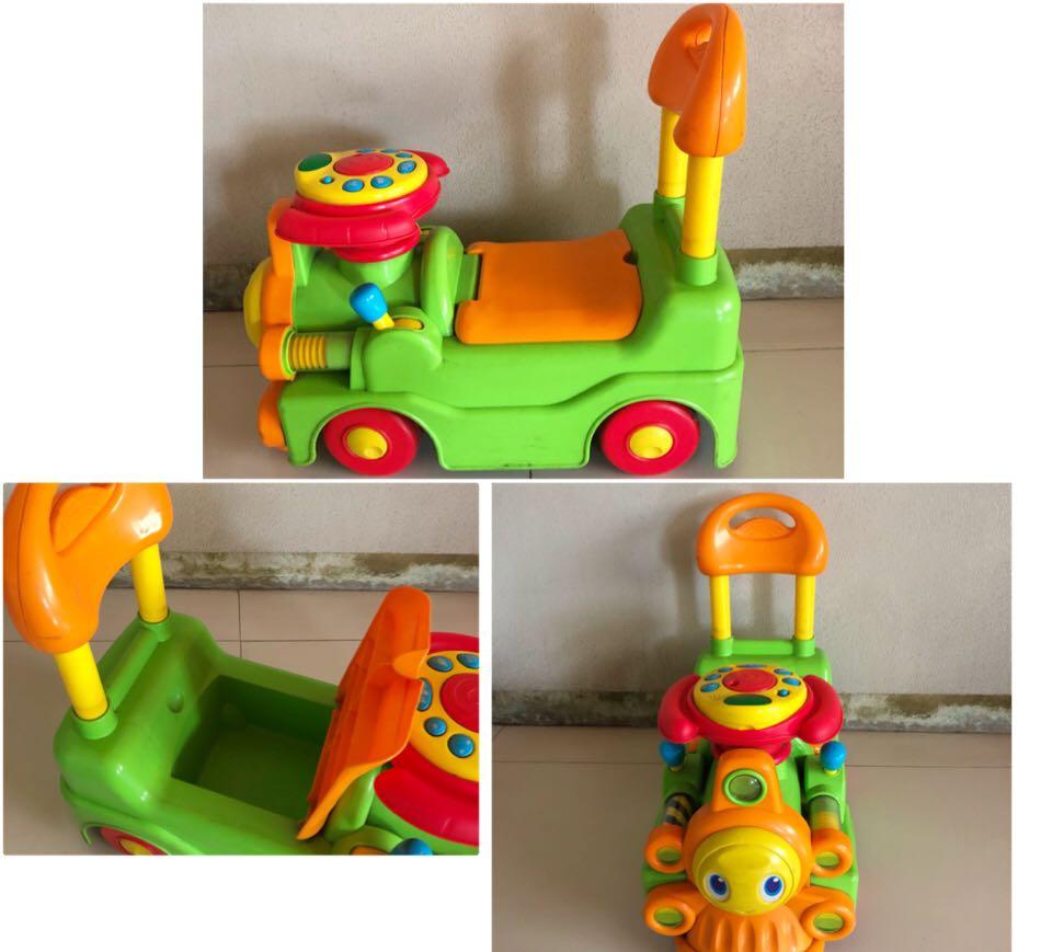 Vtech Train 2 Toy Ride- Item0547 (Category: Infant Playtime) located in Del Monte. Submitted by gshop.ph (Listing ID 243007407, Image 1). Description: With sounds.