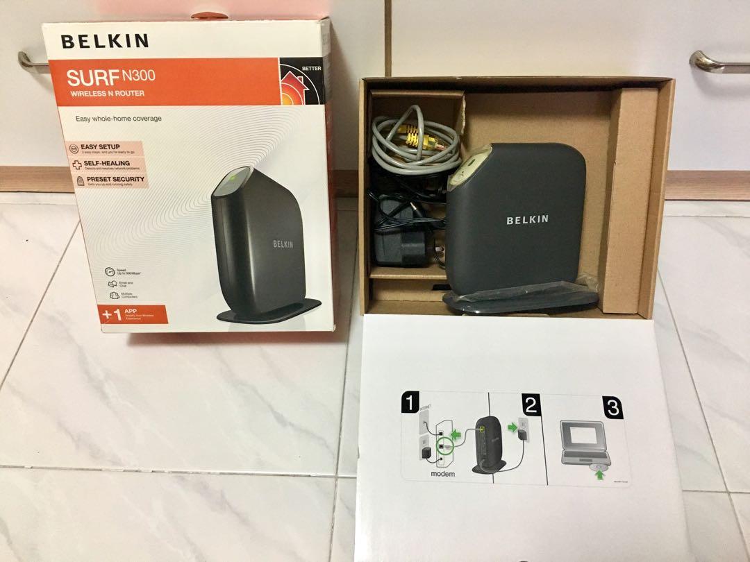 Wireless Router Belkin Electronics Computers Amp Tablets On