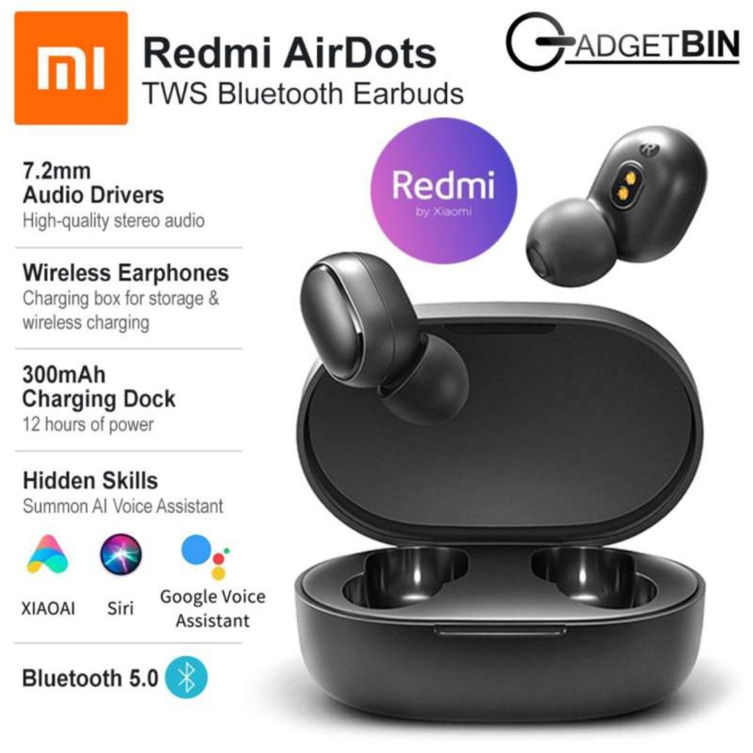 xiaomi redmi airdots wireless bluetooth headset 5 0