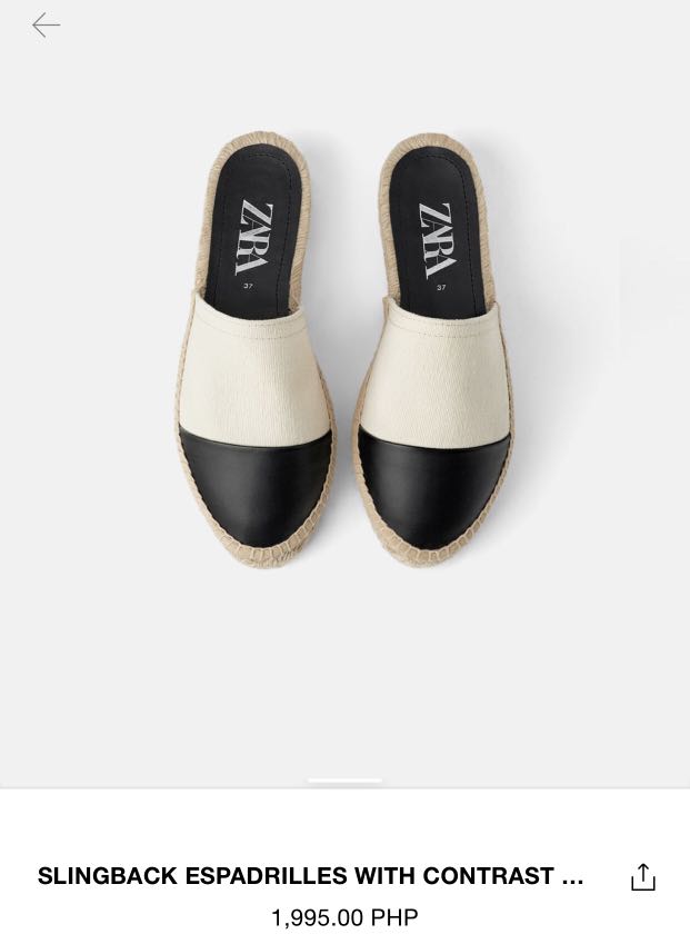 zara slingback espadrilles