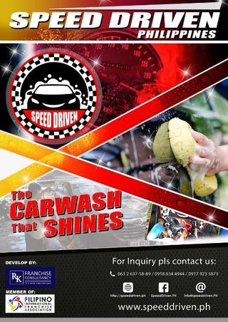 Speed Driven Personalized Carwash and Franchise! Be your own boss!