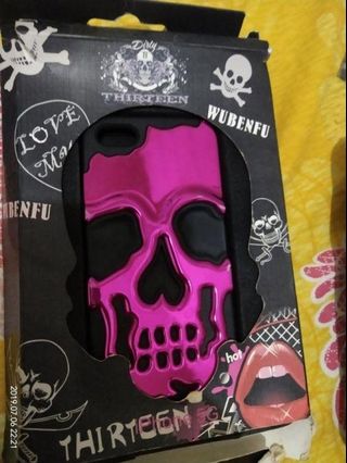 Original Wubenfu Skull Iphone 5 or 5s Case