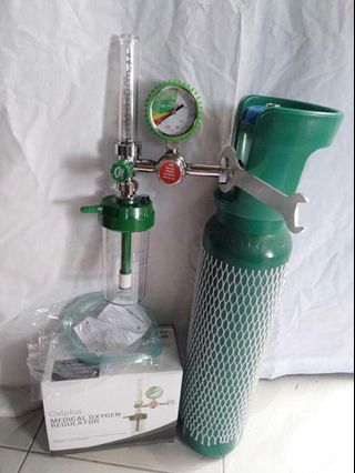 Brand New 5Pounds with Regulator Medical Oxygen Tank Portable