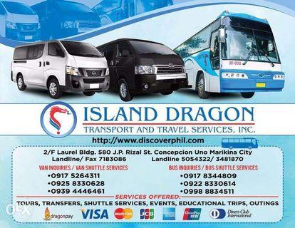 Tourist bus for hire van rental bus for rent coaster