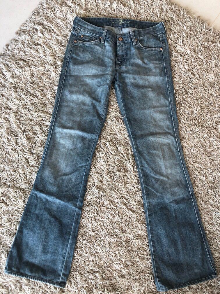 7 For All Mankind Jeans Women S Fashion Clothes Pants Jeans Shorts On Carousell