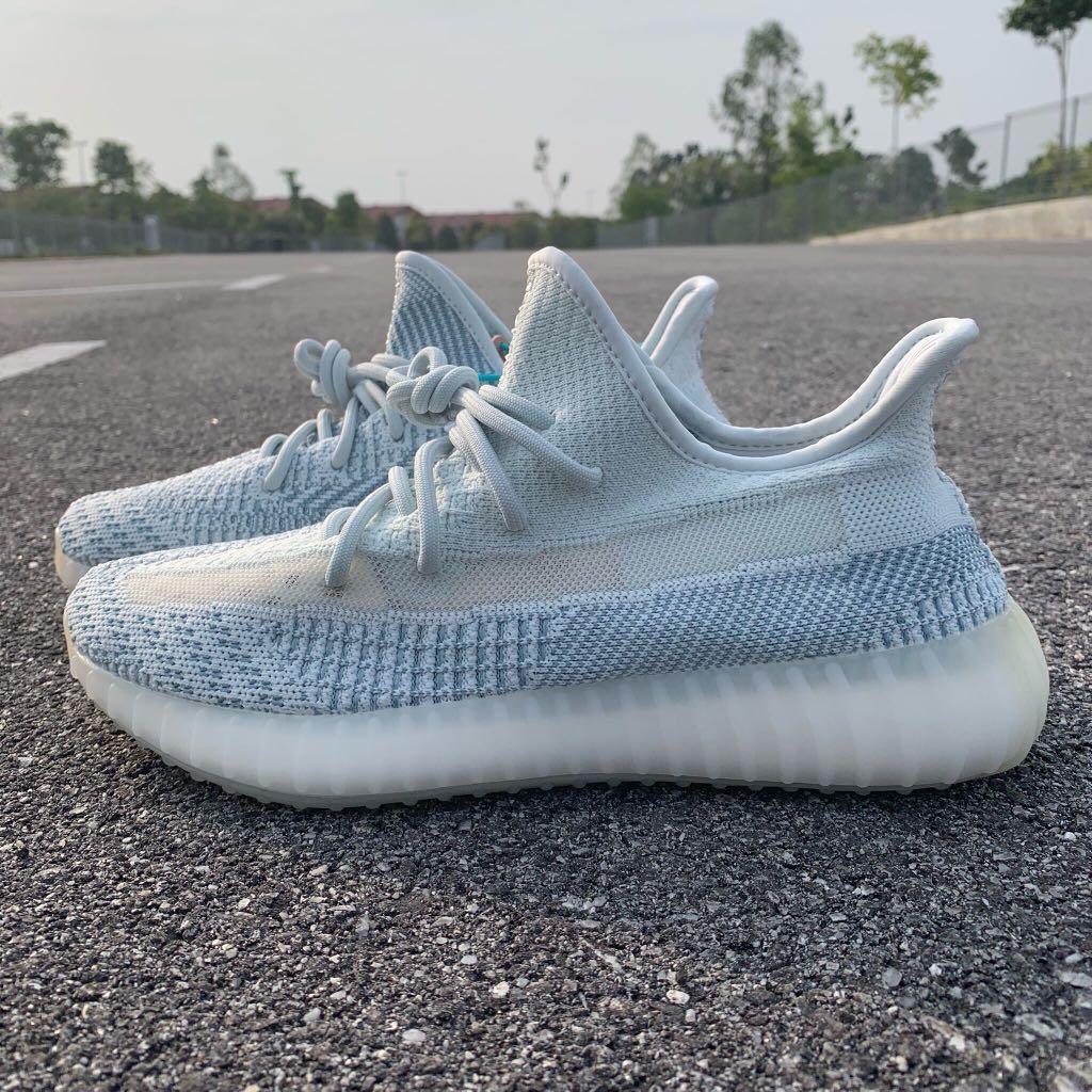 Cloud blue yeezy new arrivals 35