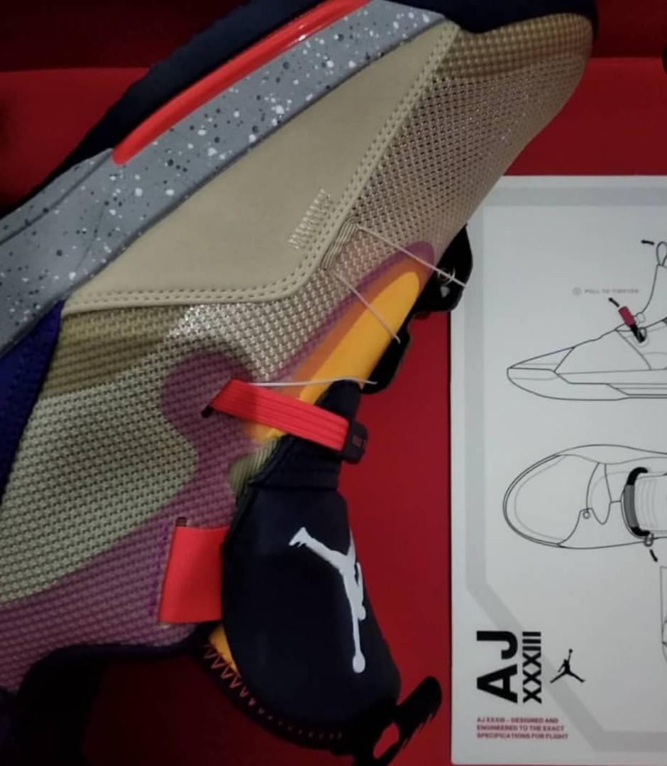 Air Jordan 33 Visible Utility Fesyen Pria Sepatu Sneakers di Carousell