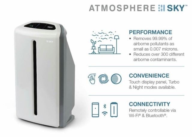 Atmosphere sky air on sale purifier review