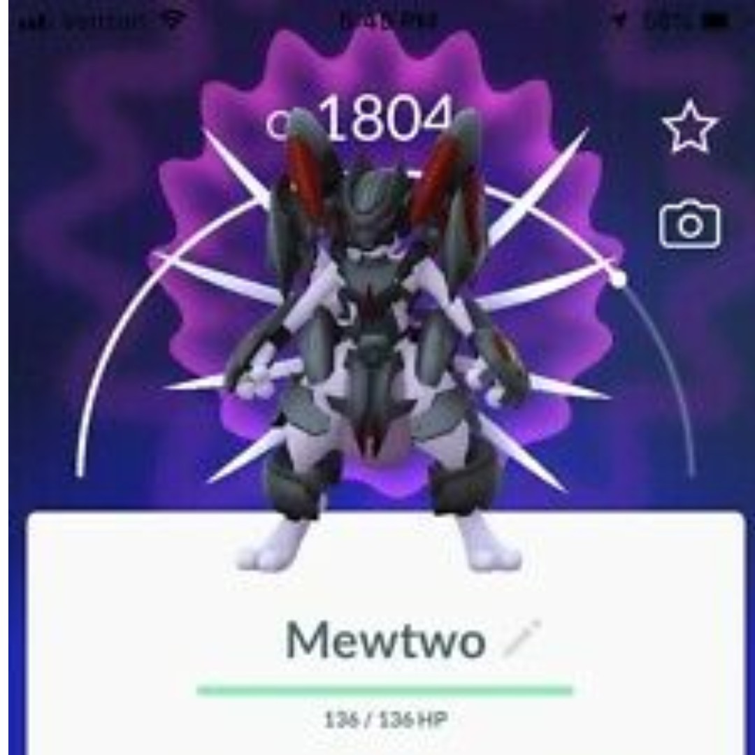 ARMORED MEWTWO Pokemon Go, Video Gaming, Gaming Accessories, Game Gift