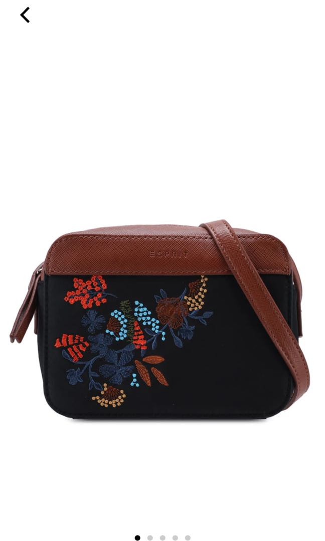 embroidered sling bags