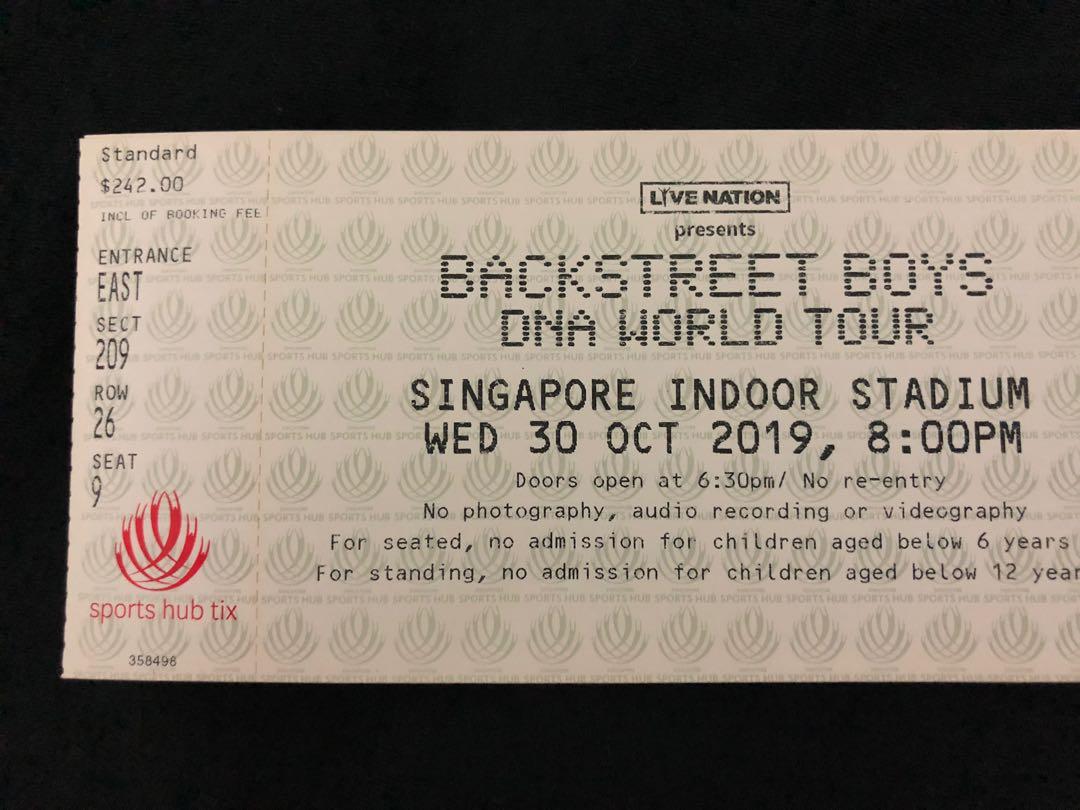 1 backstreet boys dna world tour cat 2