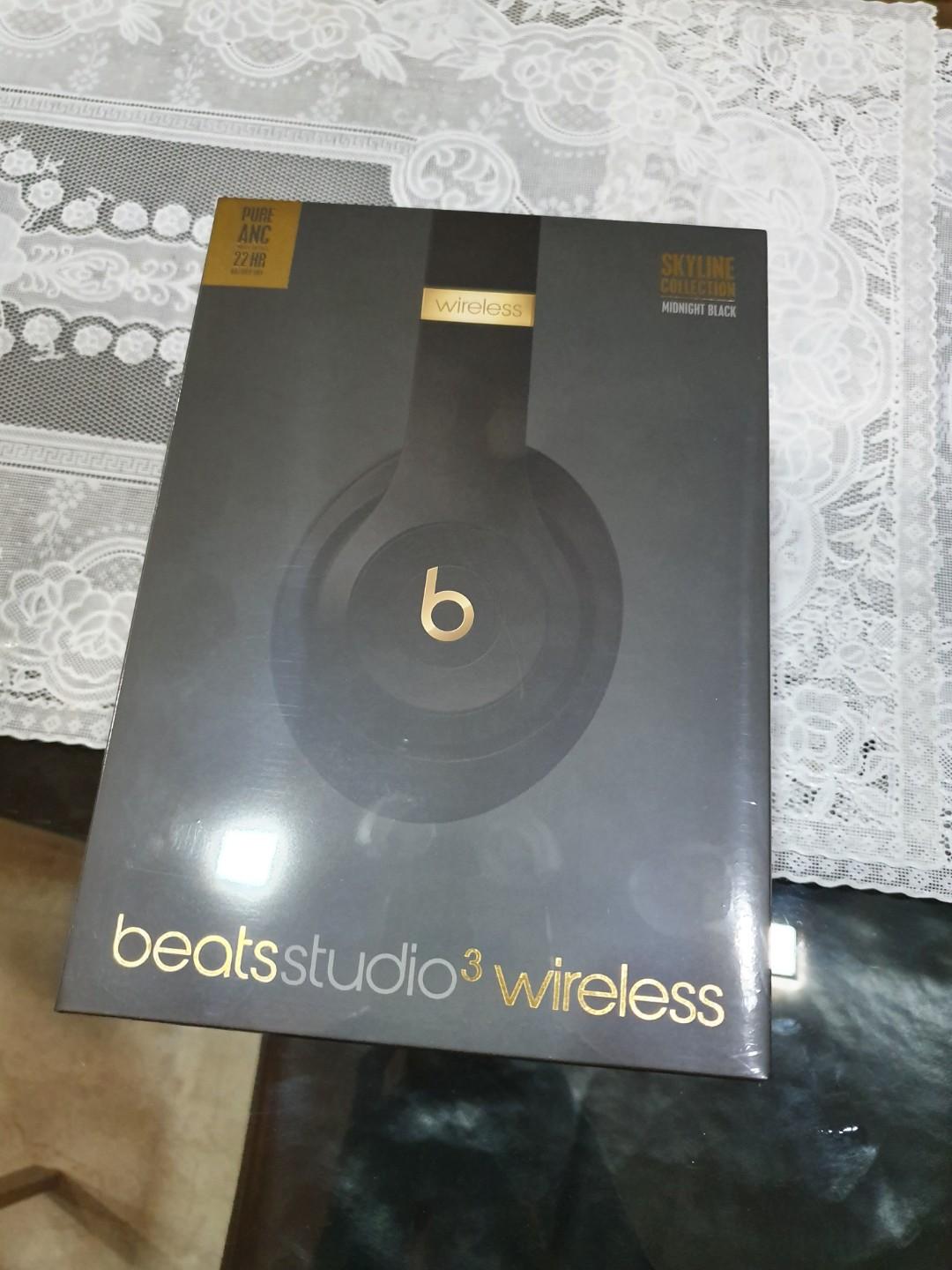 beats studio wireless black and gold