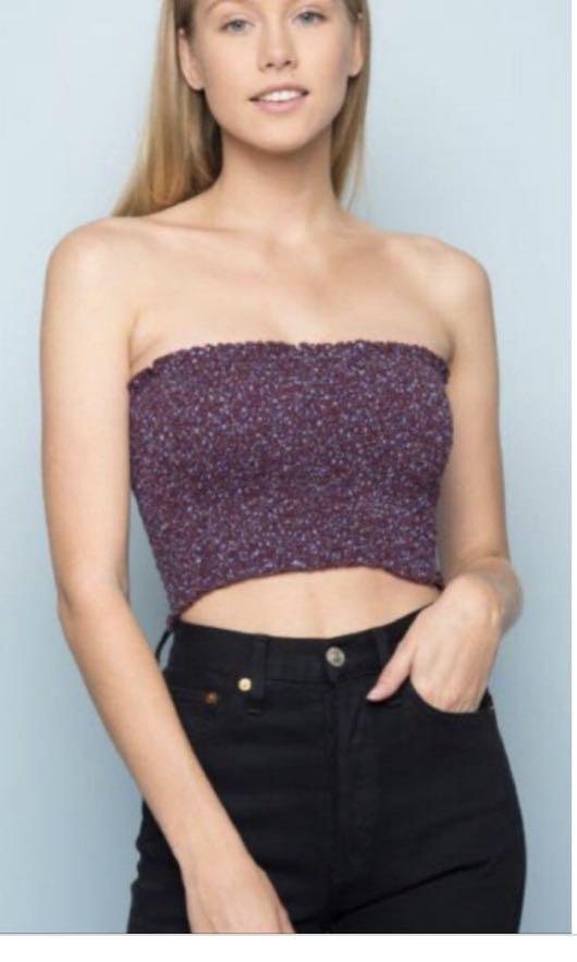 Brandy Melville Tube Top, Women's Fashion, Tops, Other Tops on