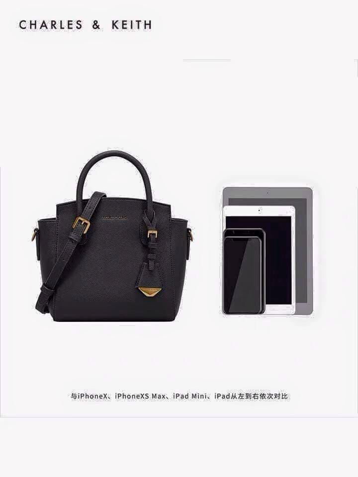 Charles & keith (Category: Luxury Bags & Wallets) located in Marikina City. Submitted by apple_01 (Listing ID 243095173, Image 1). Description: * C H A R L E S & K E I T H * - Handy with Sling - Safiano Leather .