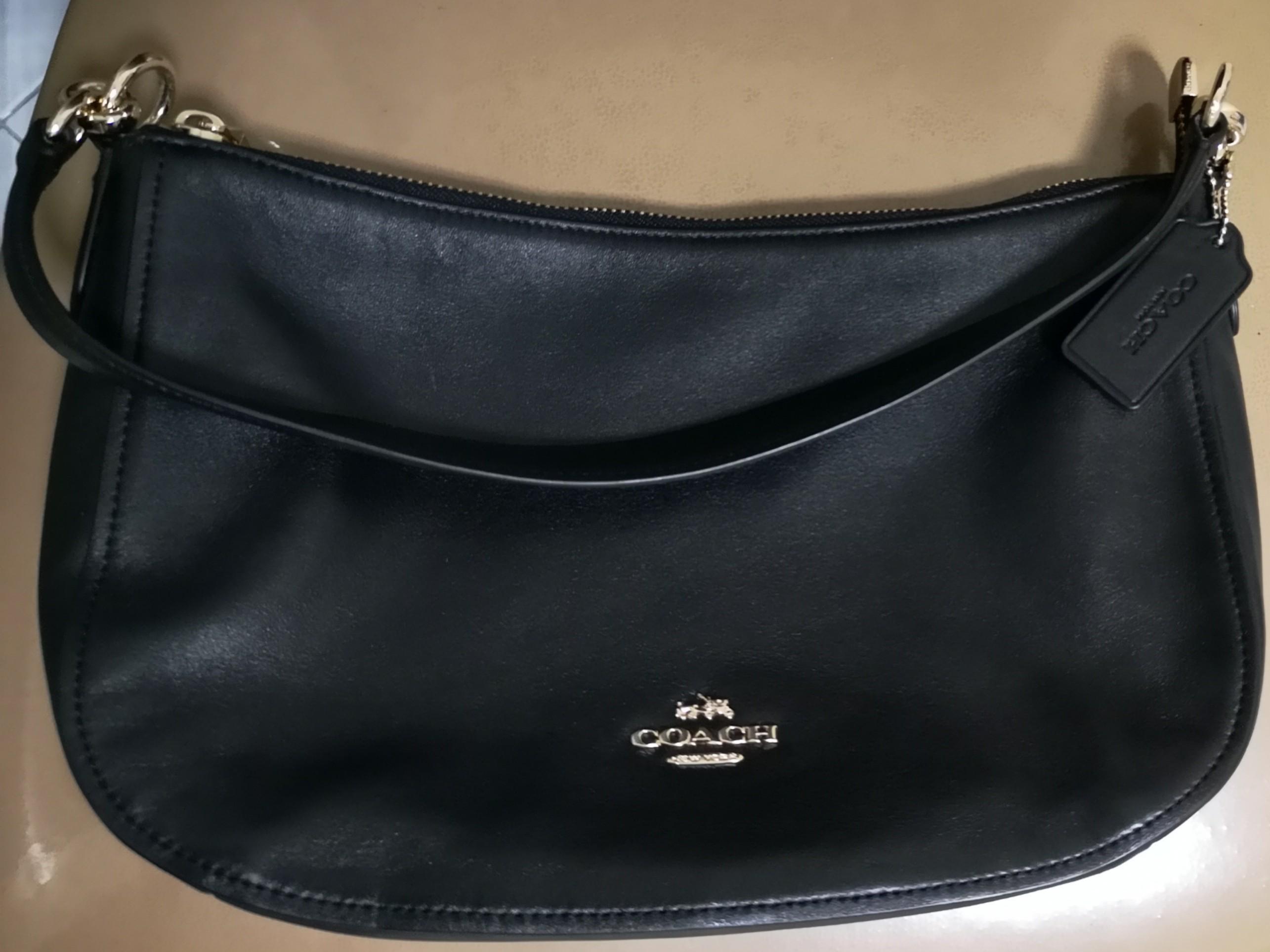 Coach chelsea store crossbody black