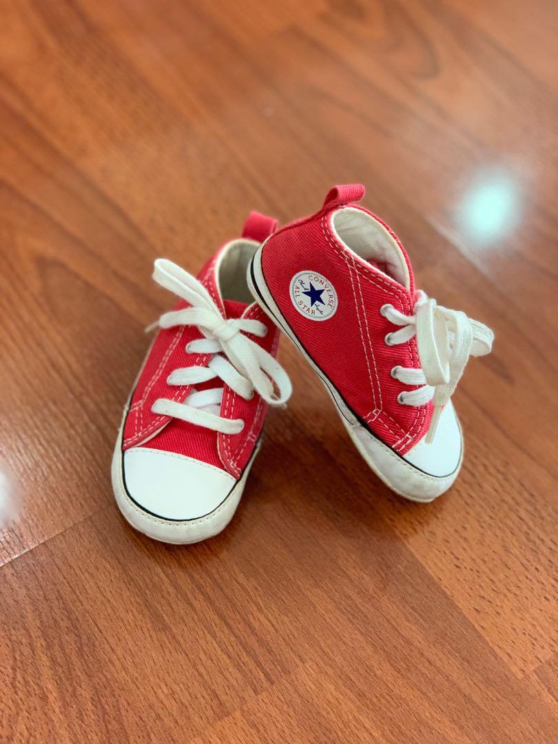 converse prewalker baby shoes