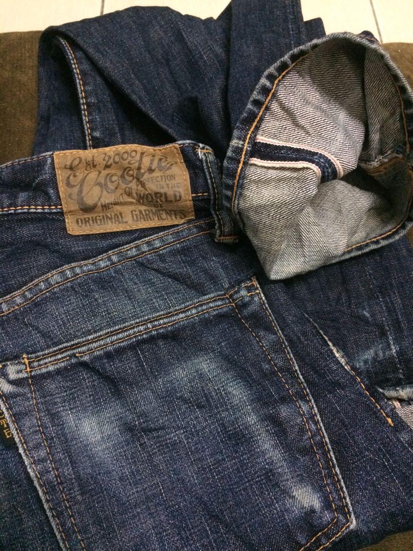 COOTIE PRODUCTION ENGINEERED GARMENTS SELVEDGE JEANS, Men's Fashion,  Bottoms, Jeans on Carousell