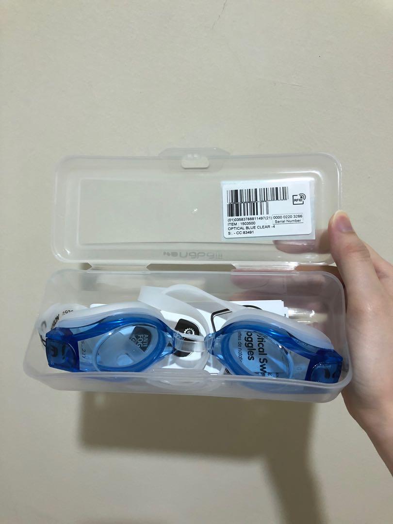 decathlon swimming goggles with power