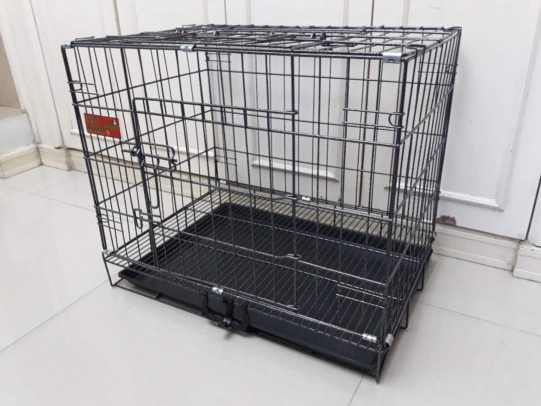 fold away dog crate