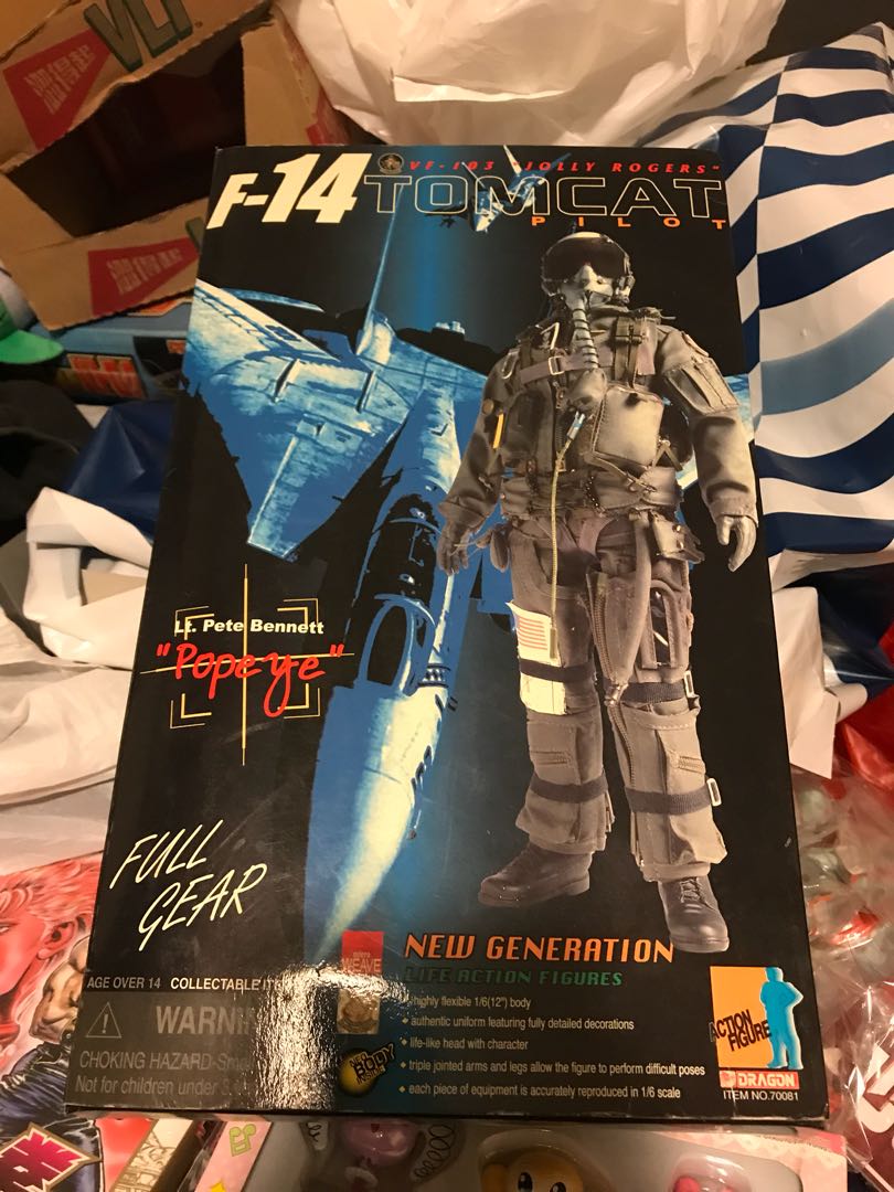 Dragon DML F-14 Tomcat Pilot | 16/365 Another of my action f