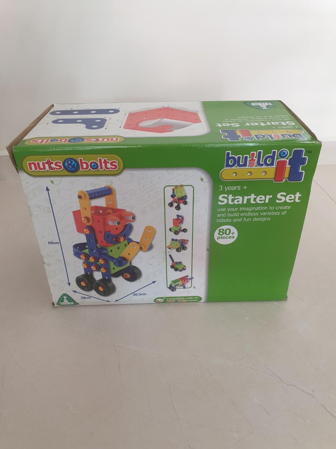 ELC Nuts & Bolts Build It Starter Set *new*, Hobbies & Toys, Toys