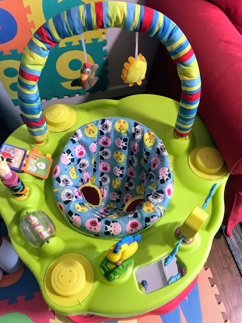 Evenflo Barnyard Exersaucer , Babies & Kids, Infant Playtime on Carousell