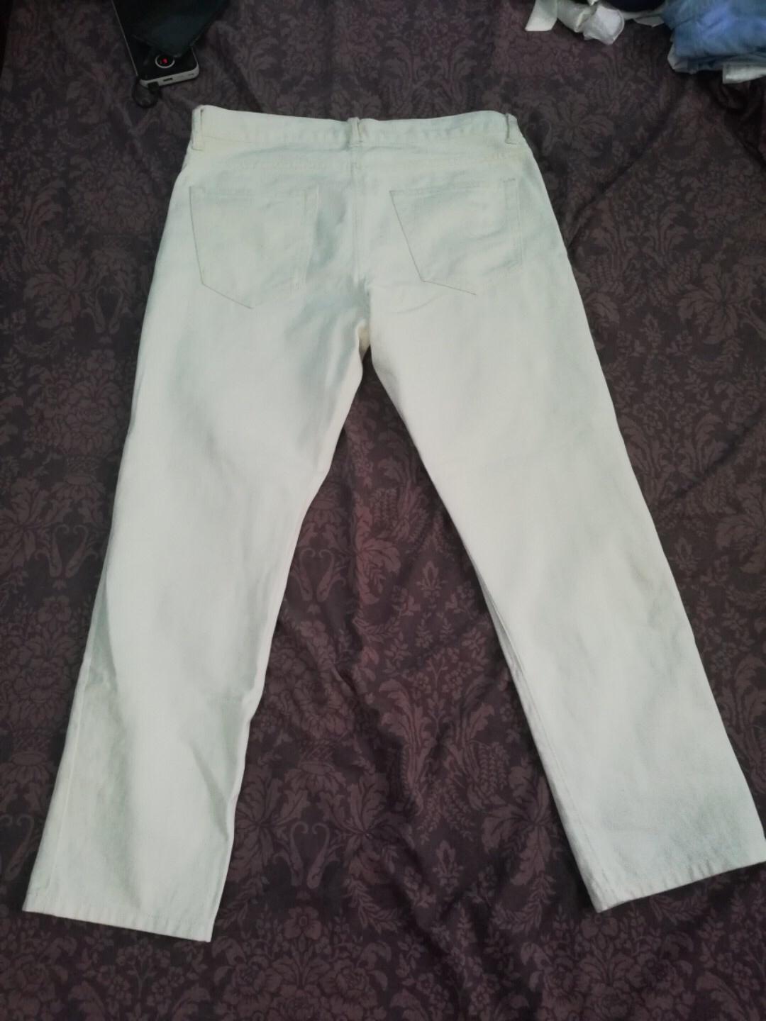 White maong pants hotsell