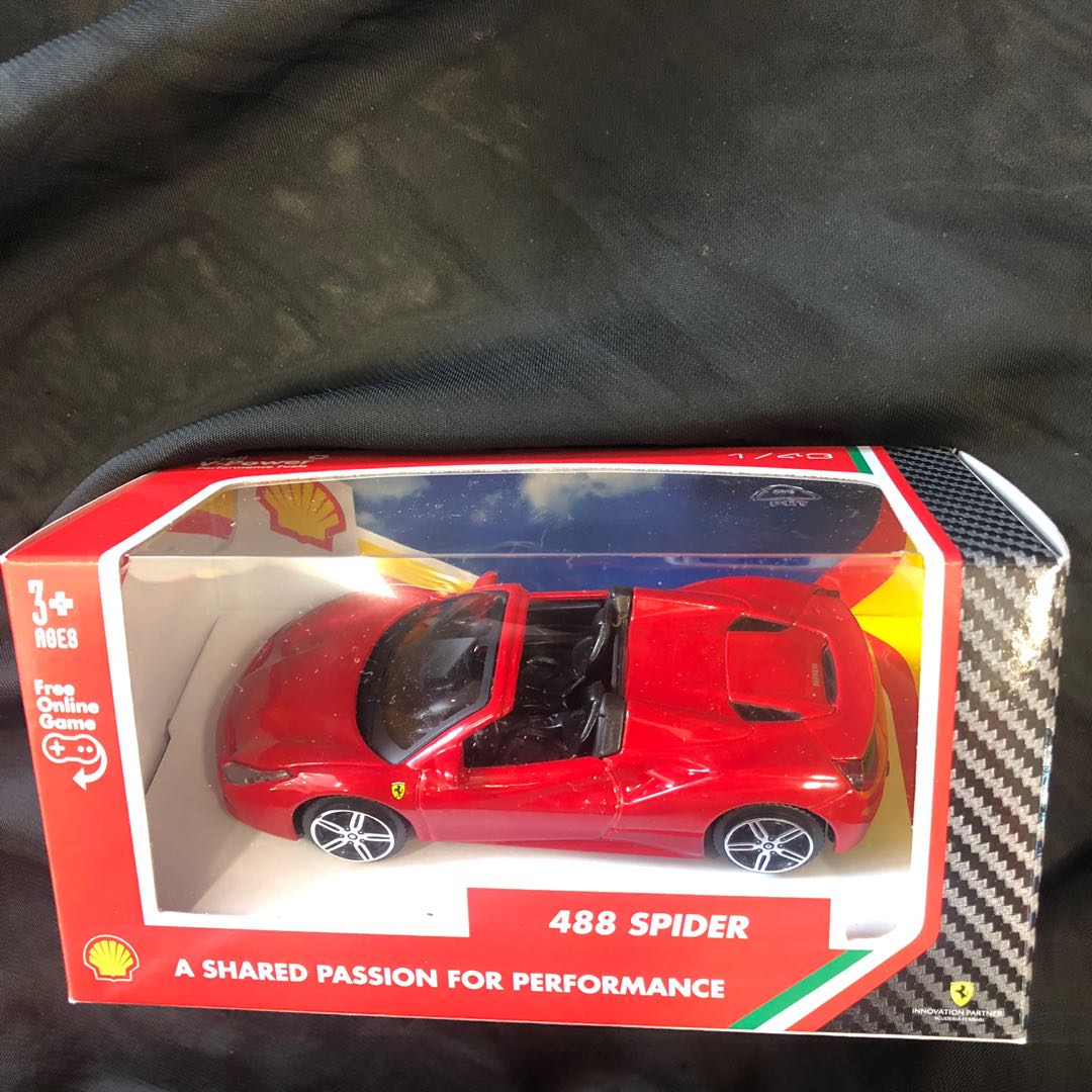 Ferrari 488 Spider Shell Racing, Hobbies & Toys, Collectibles ...