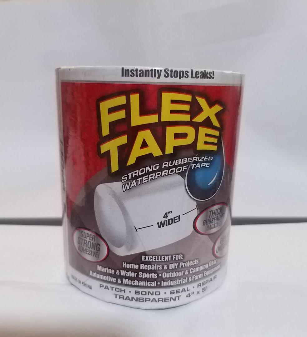 Flex Tape Transparent 4 X 5 Everything Else On Carousell
