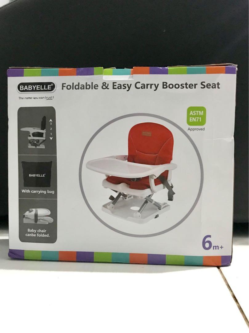 Folding Booster Seat Kursi Makan Bayi Babies Kids Nursing