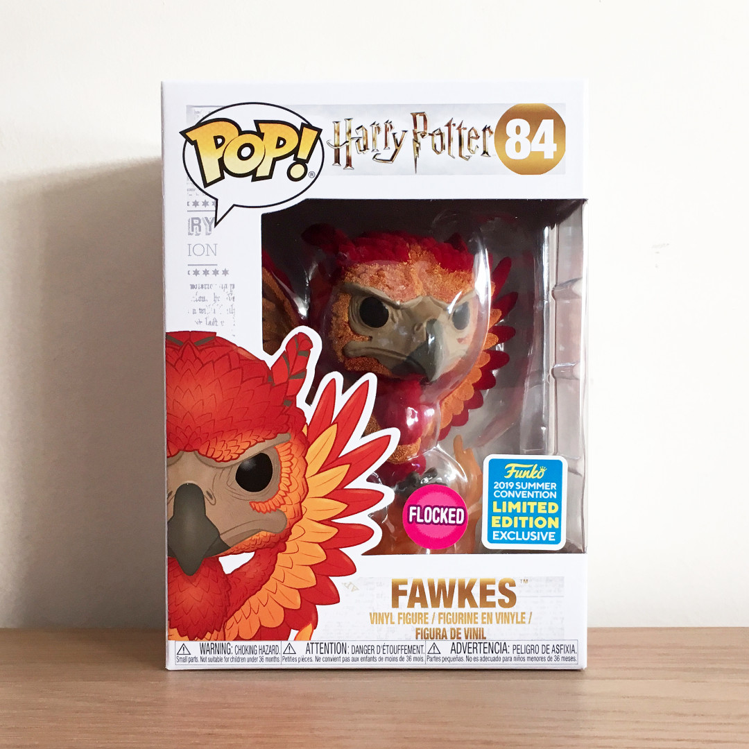 Flocked fawkes funko pop 2025