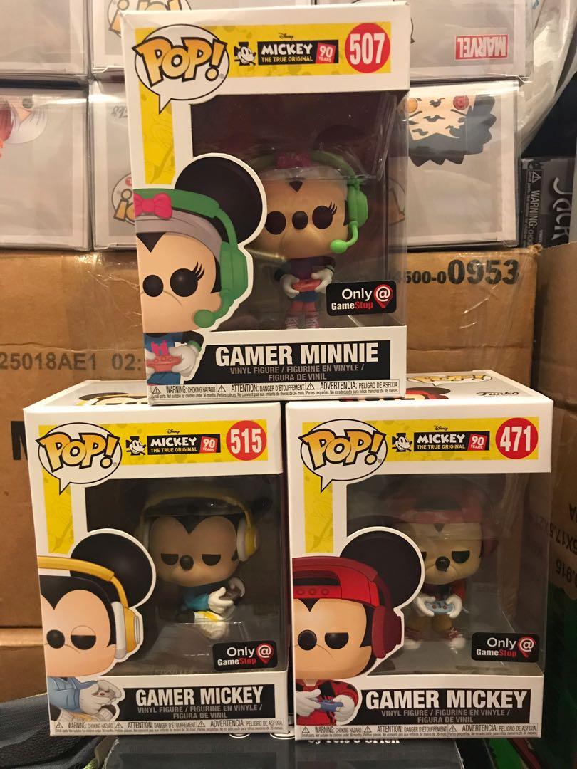 Gamer mickey funko pop shop