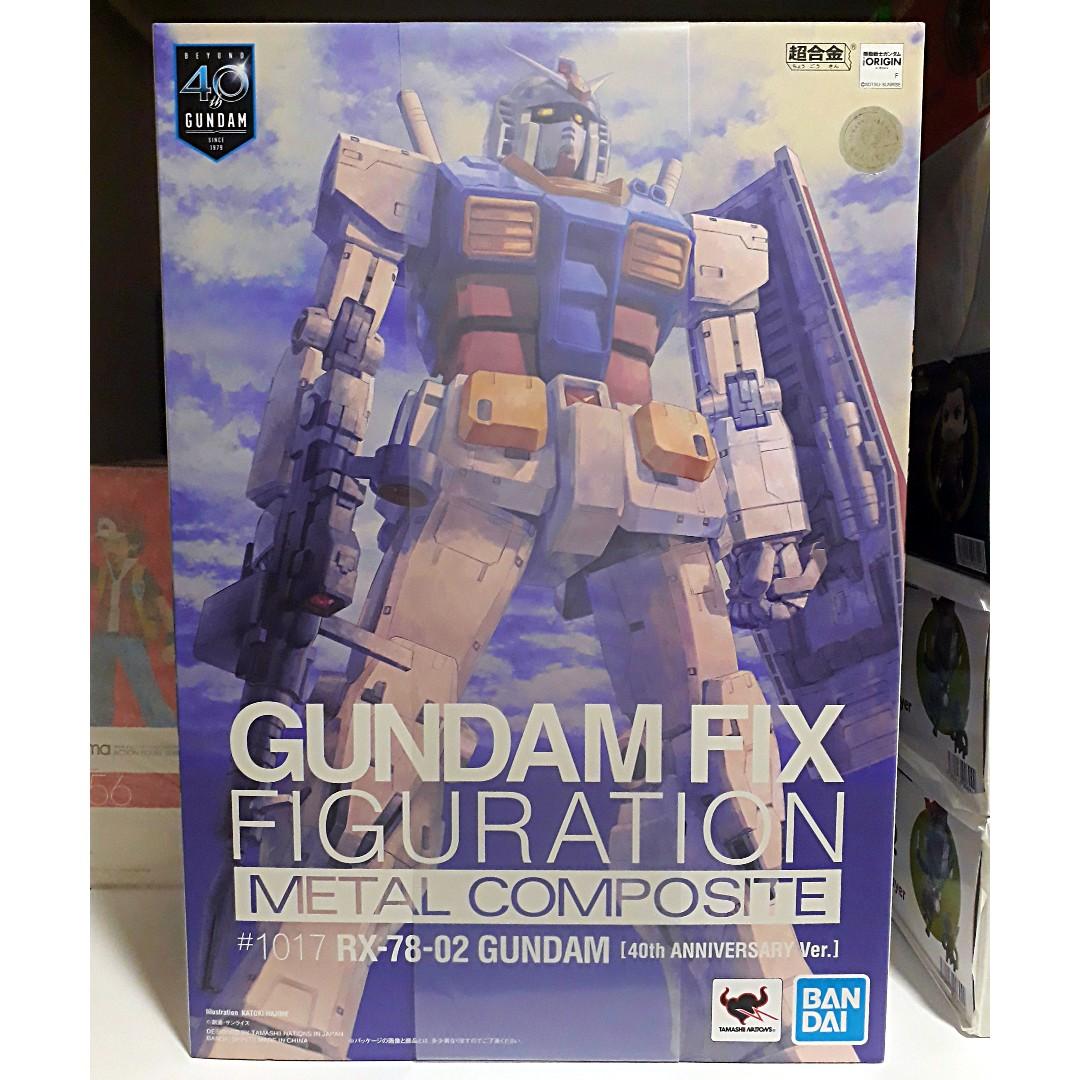 Gundam Fix Figuration Metal Composite Gffmc Rx 78 02 Gundam 40th Anniversary Ver Hobbies Toys Toys Games On Carousell