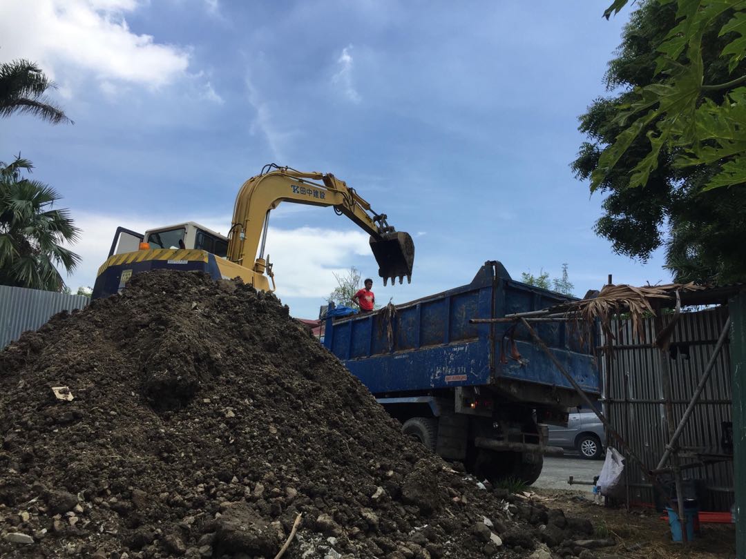 Hauling Services Excavation Panambak Heavy Equipments Sand Gravel