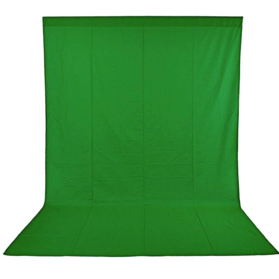 High Quality 3m x 6m Chromakey Green Screen Background Cloth ...