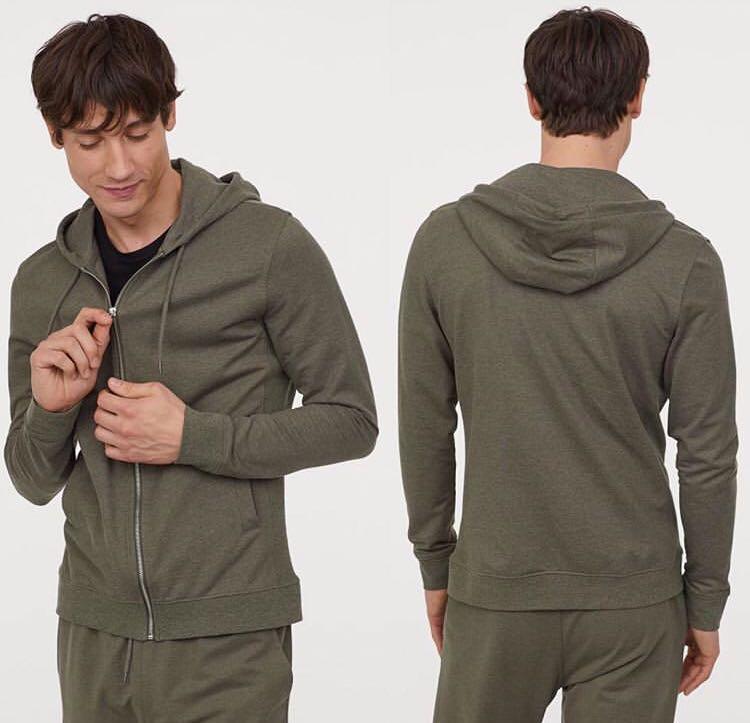 Hoodie clearance army h&m