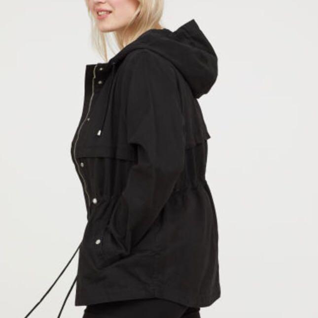 H&m short outlet cotton parka