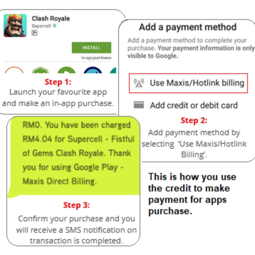 Hotlink Share A Top Up 20 Discount Mobile Phones Tablets Others On Carousell