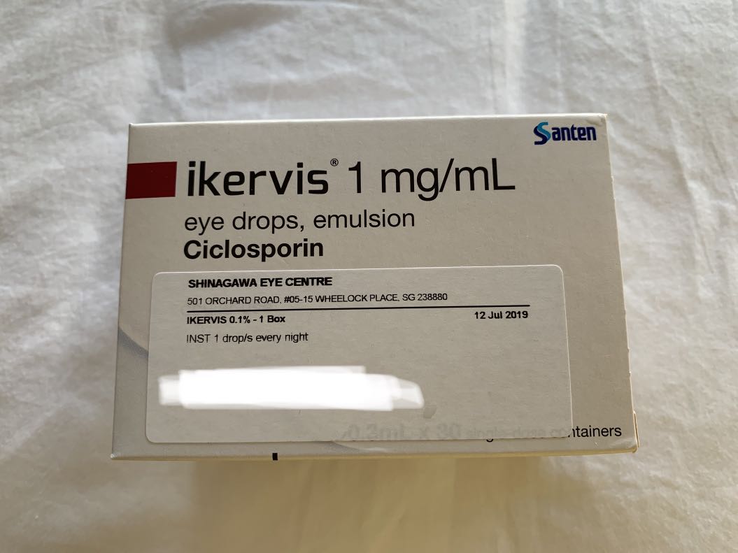 Ikervis eye drop, Beauty & Personal Care, Face, Face Care on Carousell