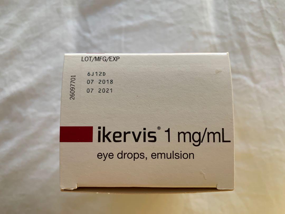 Ikervis eye drop, Beauty & Personal Care, Face, Face Care on Carousell