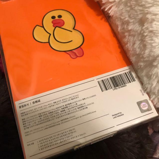 iPhone 7/8 Plus Case Line Sally yellow （分類：手機套及手機殻）位於 Hong Kong。 由 bdabda_ 提交（商品編號 243264415，圖片 3）。簡介： 100%real Bought from line store in Korea Used for a short period still very clean and nice.。