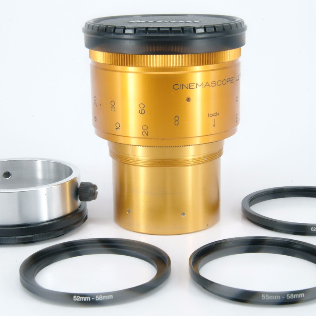 ISCO CINEMASCOPE ULTRASTAR ANAMORPHIC 2X ADAPTER LENS HEAD (MINT