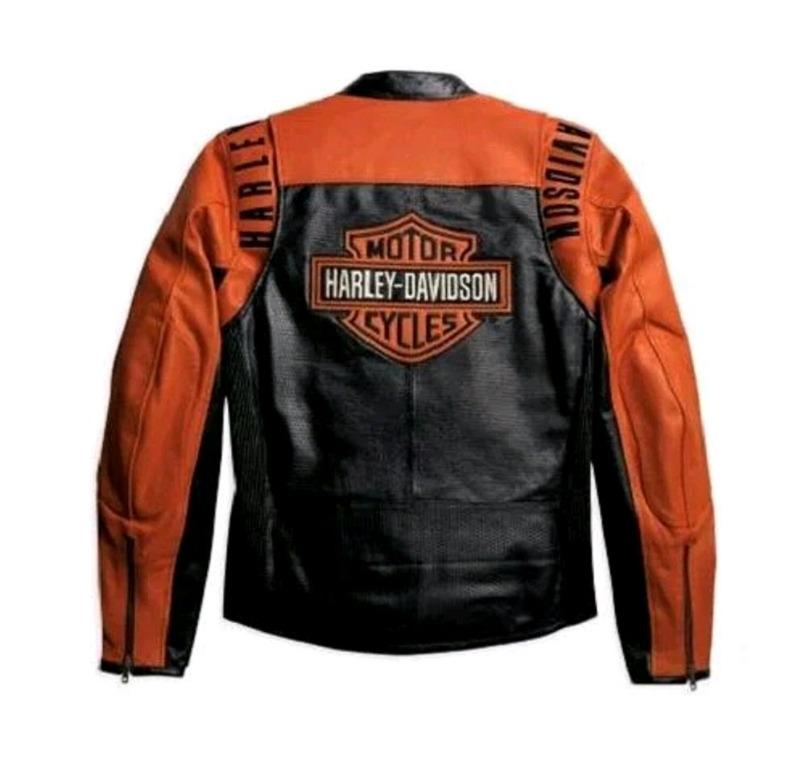 jaket kulit harley davidson