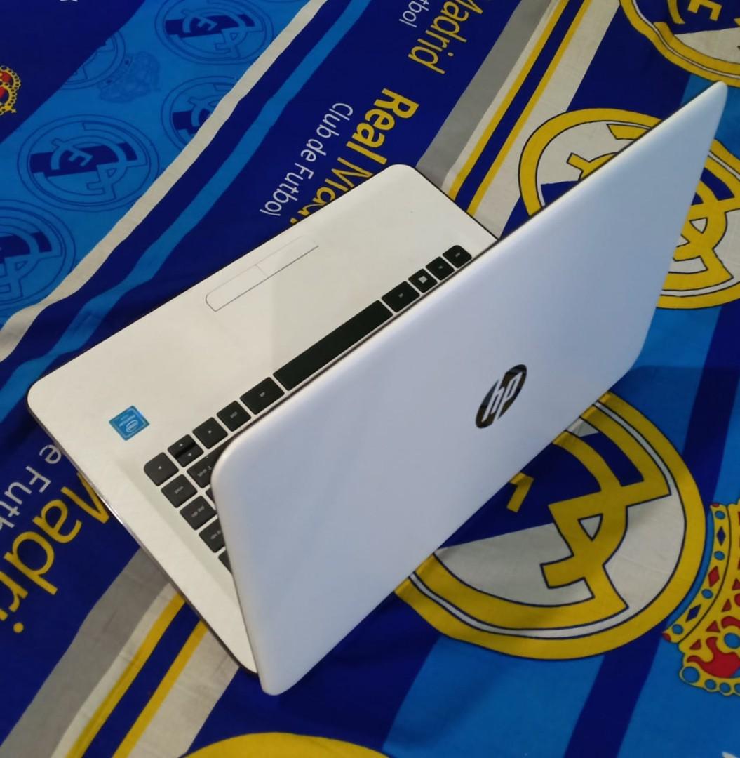 Laptop Hp 14 Skylake N3700 Seri Baru Super Mulus Kapasitas Ram 2gb
